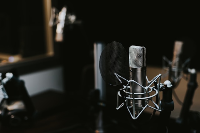 Podcasting setup at home