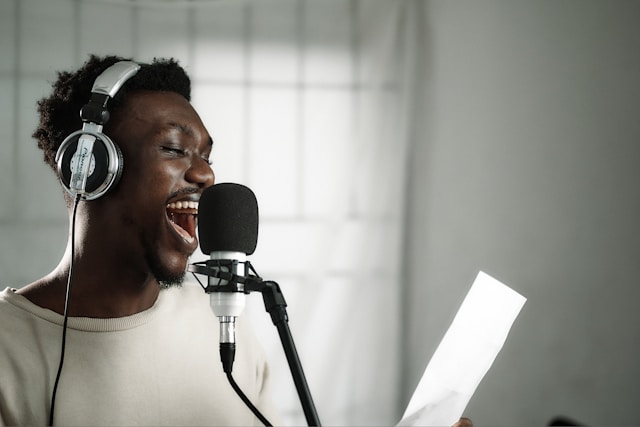 Voice-over recording at home